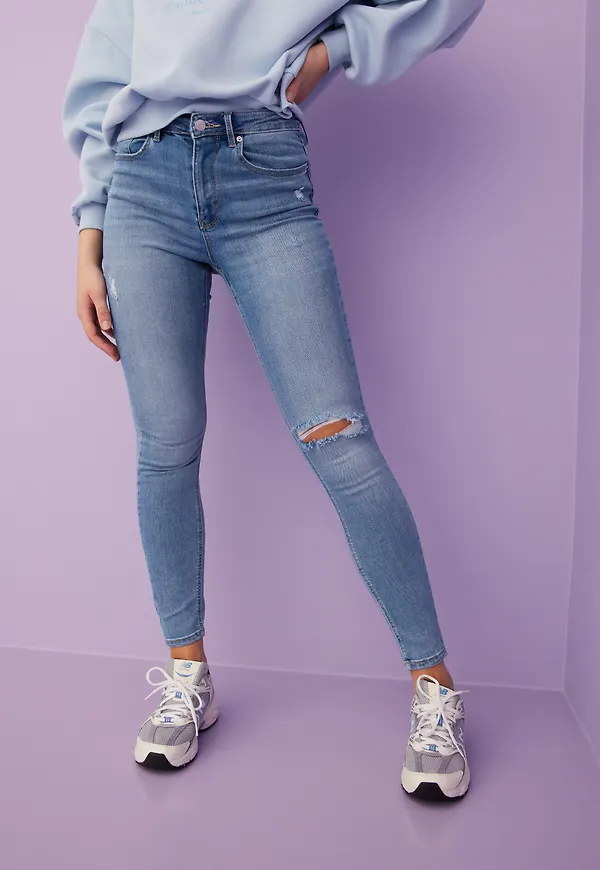 Vero Moda - Skinny - Vmsophia Hr Skinny Destr J LI371 No - Jeans - Skinny jeans