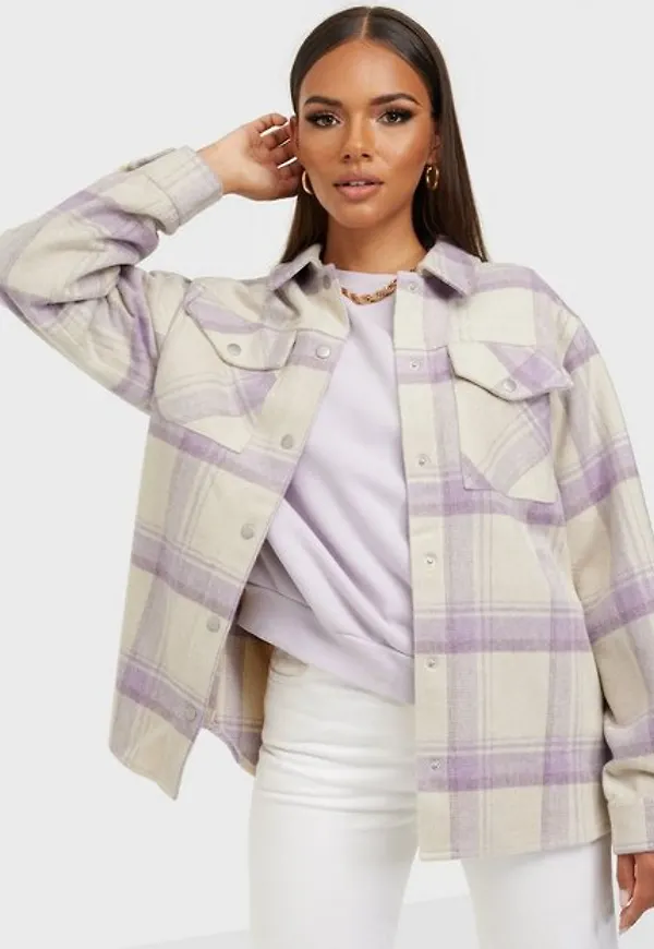 Pieces Pcsia Ls Loose Shacket D2D skjortjackor