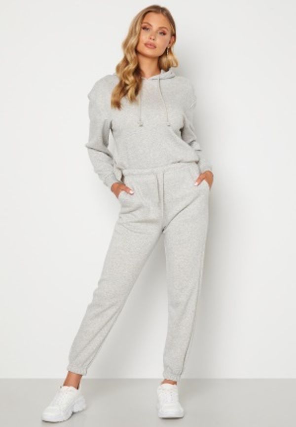 Pieces Chilli HW Sweat Pants Light Grey Melange L