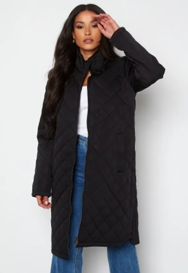 SELECTED FEMME Filly Quilted Coat Black 42