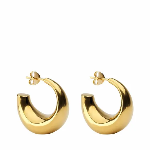 Bolded Earrings Gold