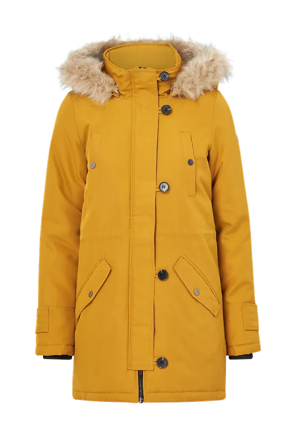 Vero Moda - Parkas vmExcursion Expedition AW193/4 Parka - Gul