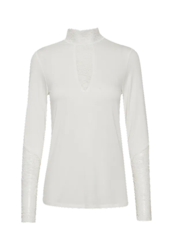 Culture - Topp cuGomme Blouse - Vit