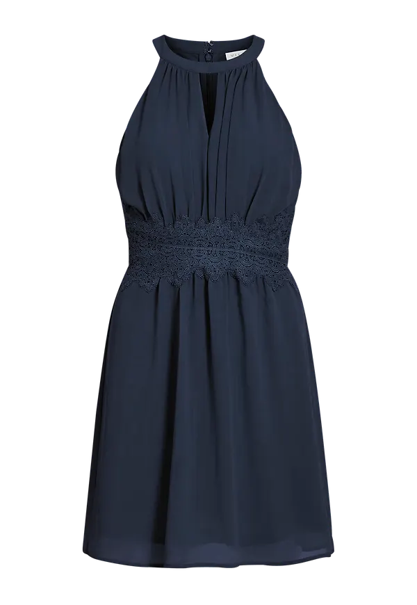 Vila - Klänning viMilina Halterneck Dress - Blå
