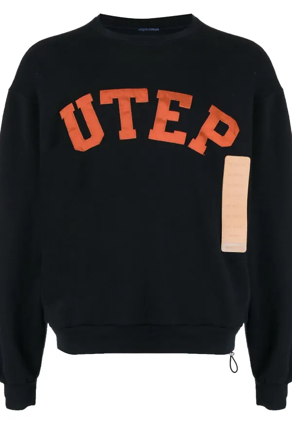 4SDESIGNS sweatshirt med tryck - Blå