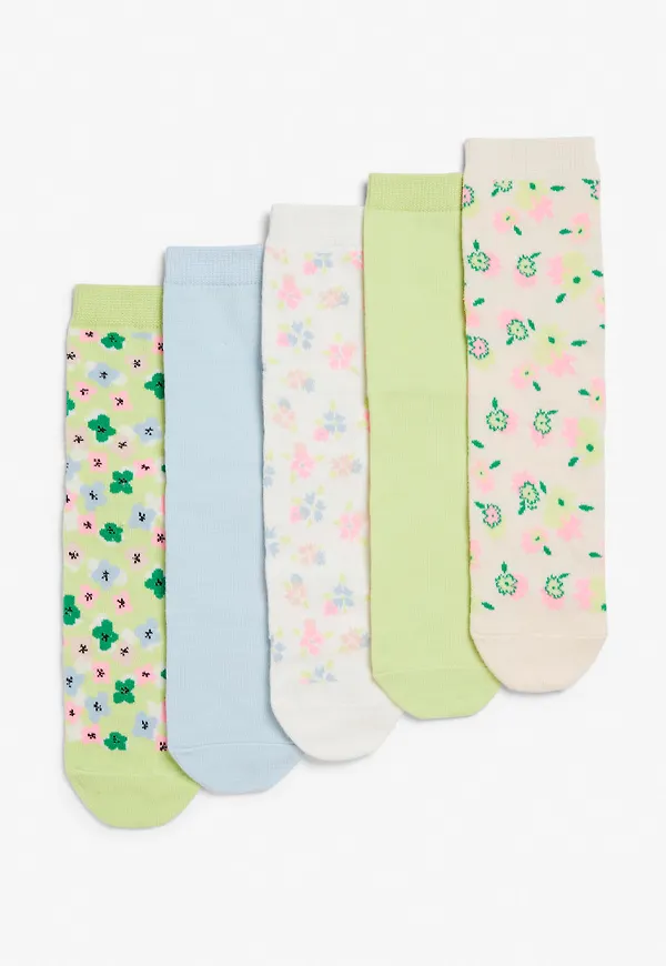 5-pack Monki socks - Green