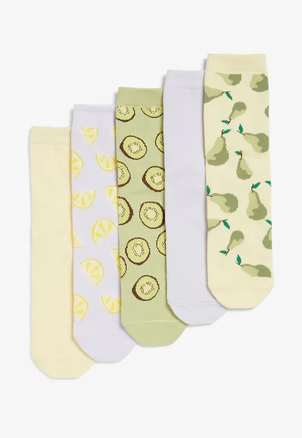 5-pack Monki socks - Green