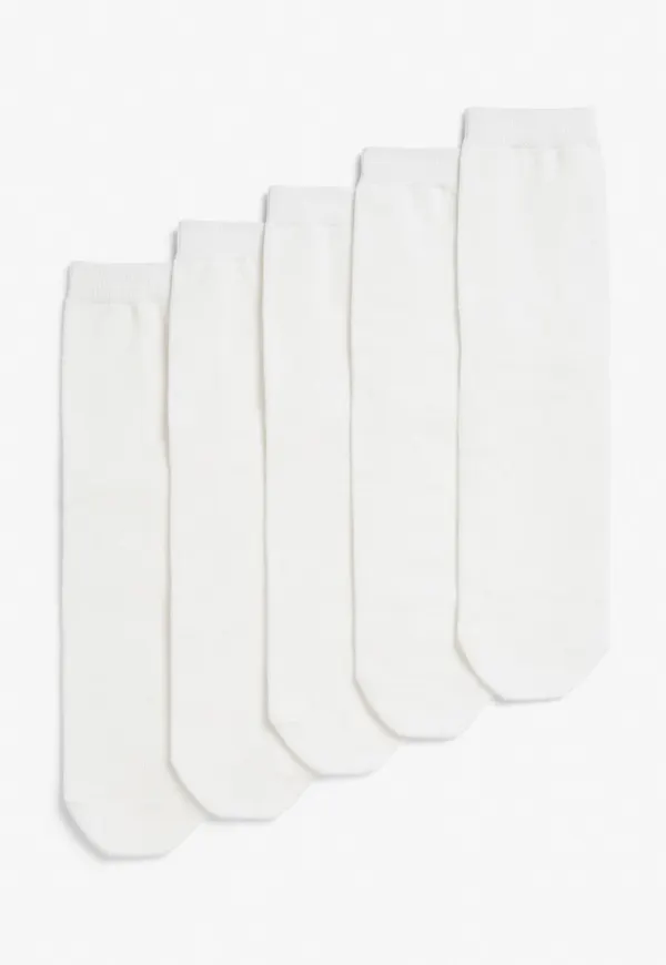 5-pack Monki socks - White