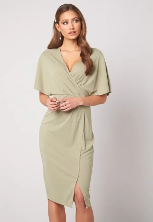 BUBBLEROOM Selena dress Dusty green 40