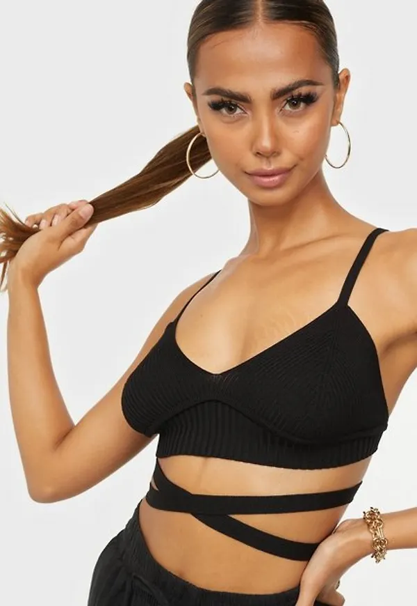 Gina Tricot Jade knitted top Crop tops