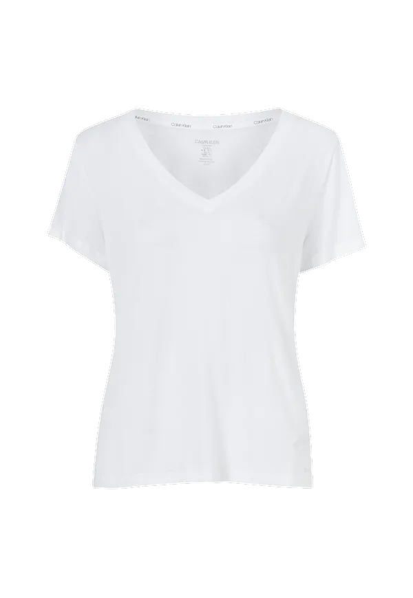 Calvin Klein Underwear - Topp S/S V-neck - Vit