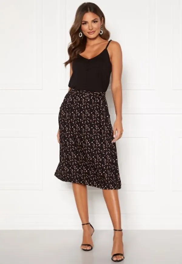 Happy Holly Fredrika skirt Black / Patterned 48/50