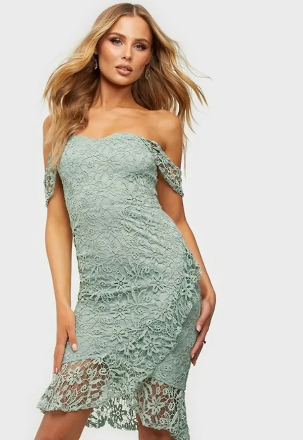 NLY Eve True Love Lace Dress Fodralklänningar