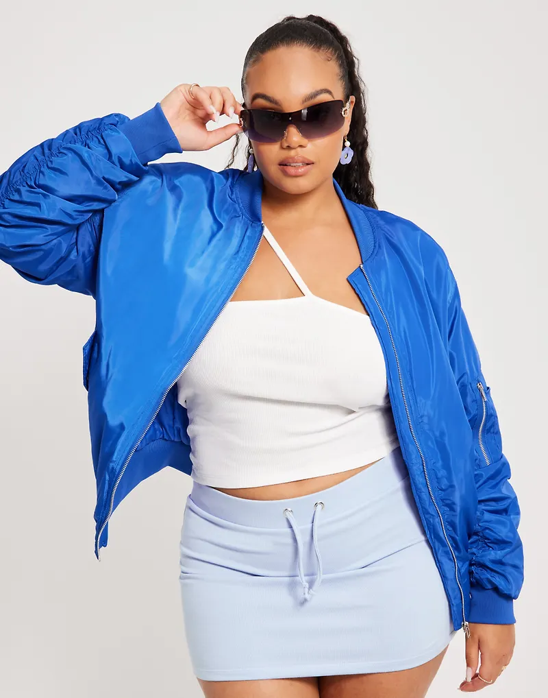 NLY Trend - Bomberjackor - Blå - The Bomber Jacket - Jackor - Bomber Jackets
