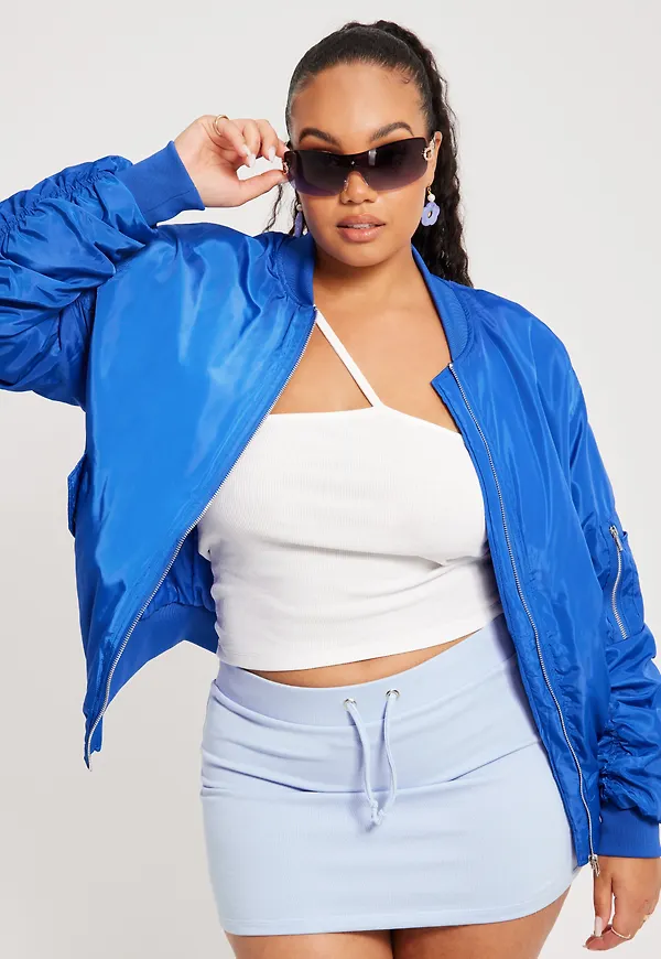 NLY Trend - Bomberjackor - Blå - The Bomber Jacket - Jackor - Bomber Jackets