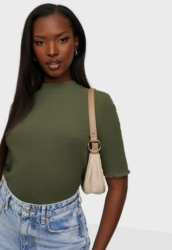 Selected Femme Slfanna 2/4 Crew Neck Tee s Noos T-shirts Kalamata
