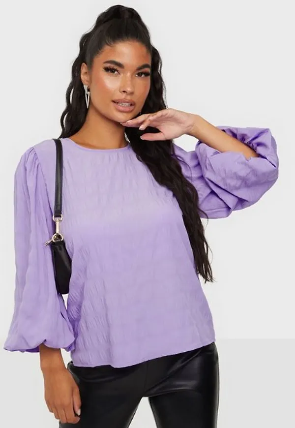 Vila Vitilly O-Neck 3/4 Top Vardagsblusar