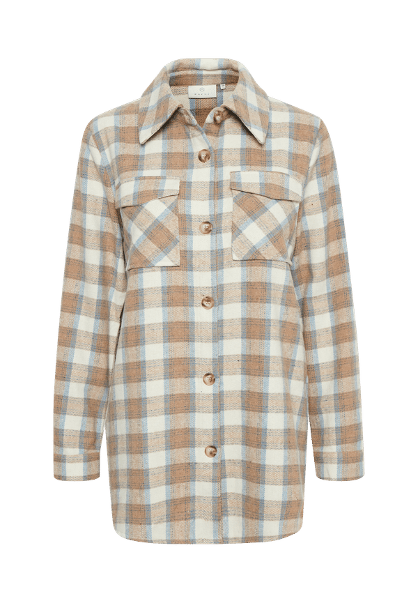 KAFFE - Skjortjacka kaVilma Jacket Shirt - Vit