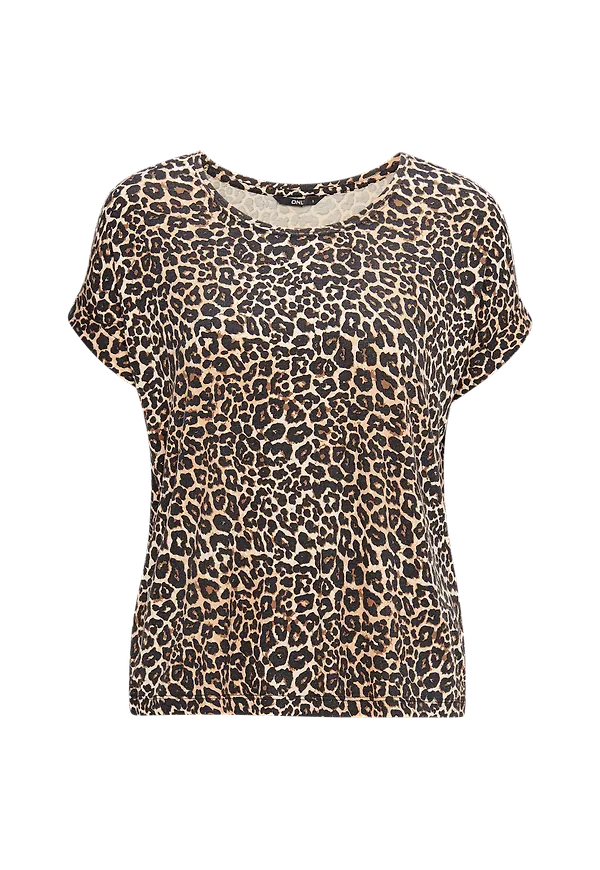 Only - Topp onlMoster S/S Top - Svart