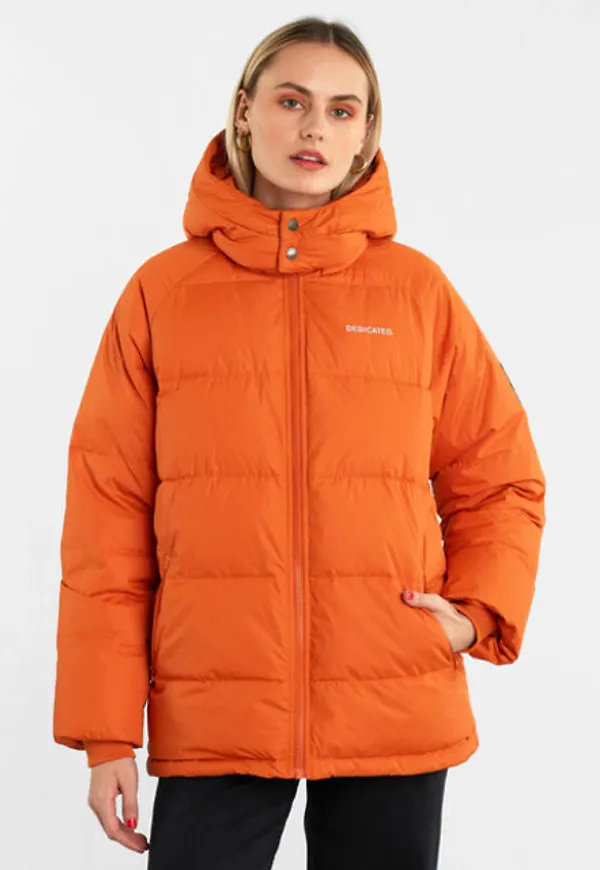 Puffer Jacket Boden Burnt Orange