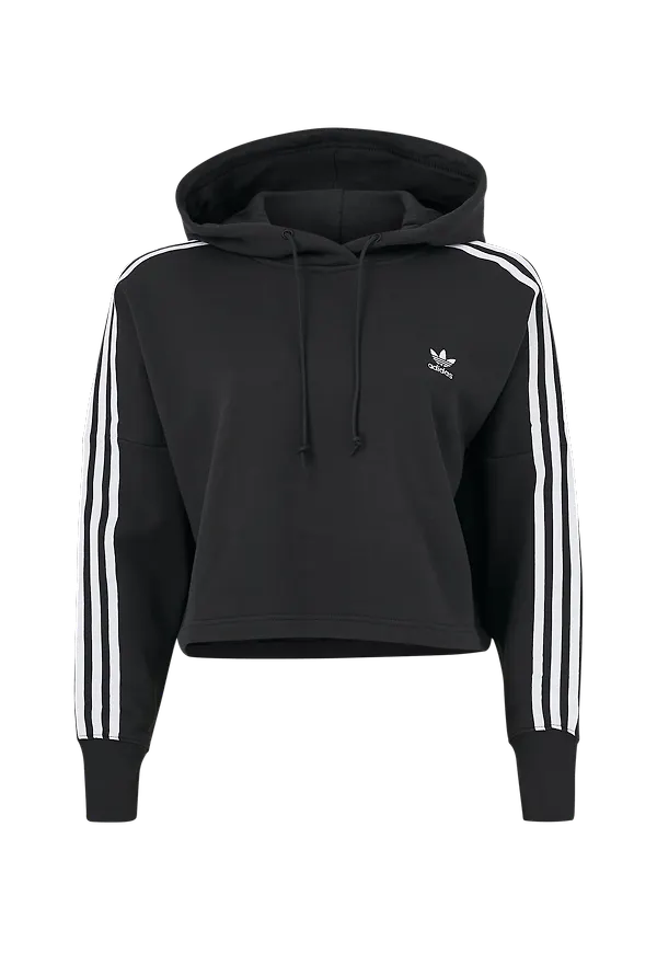 adidas Originals - Huvtröja Cropped Hood - Svart