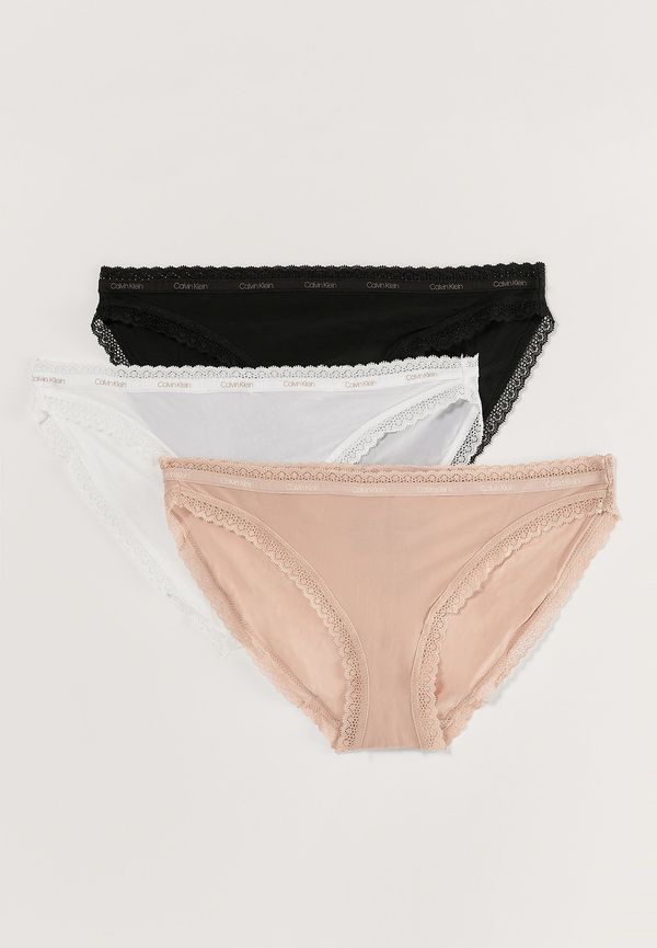Calvin Klein 3-Pack Bikinitrosor - Multicolor