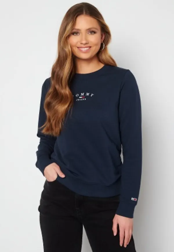 TOMMY JEANS Reg Essential Logo 2 Crew C87 Twilight Navy XS