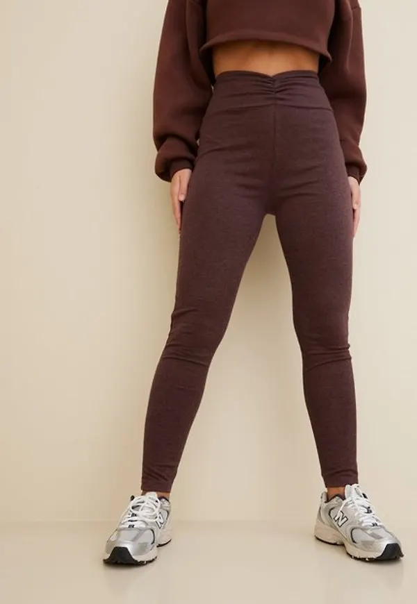 Missguided Ruched Front Leggings Mjukisbyxor