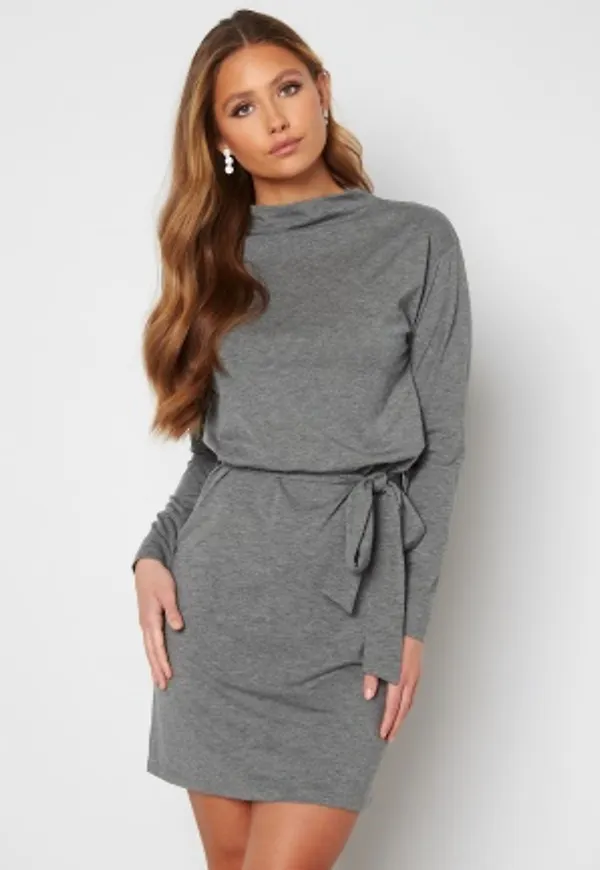 Bubbleroom Care Cheyenna Dress Grey melange XS