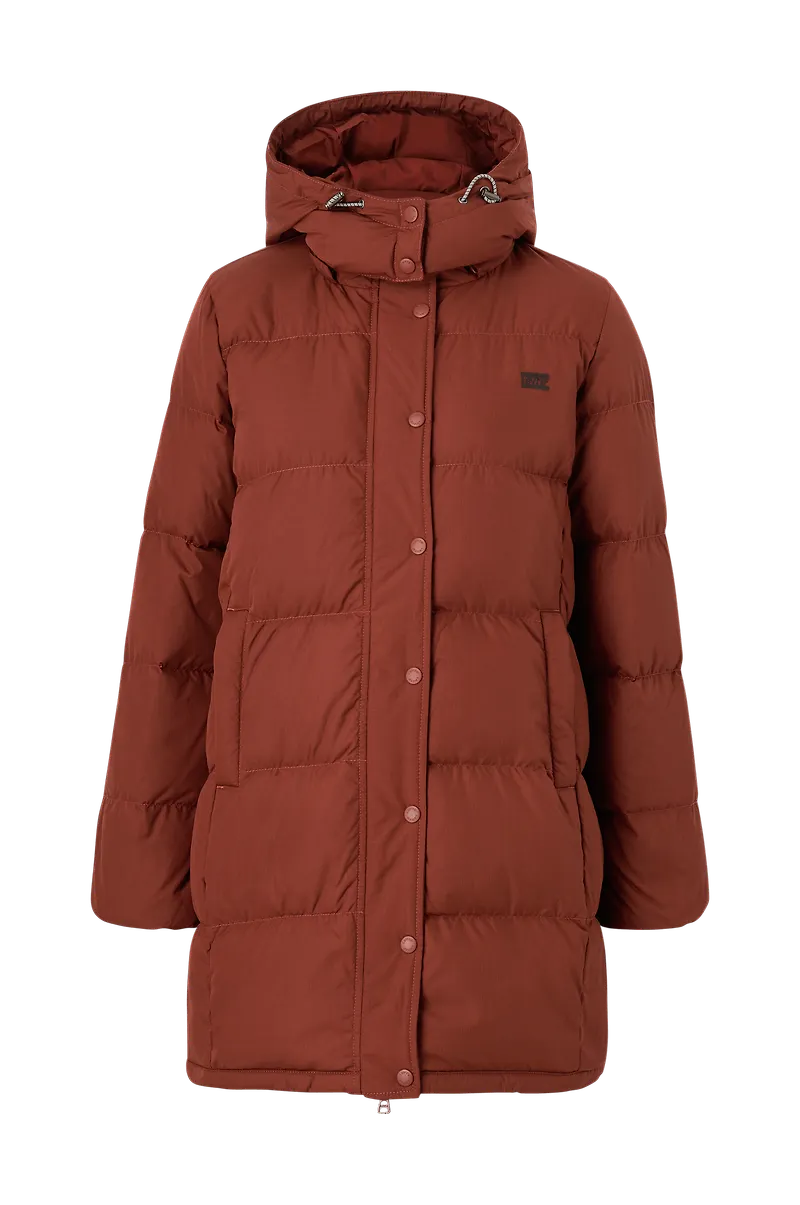 Levi's - Dunjacka Quinn Mid Down Puffer - Brun