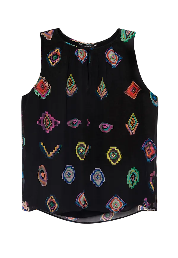 Desigual - Blus Julie - Svart