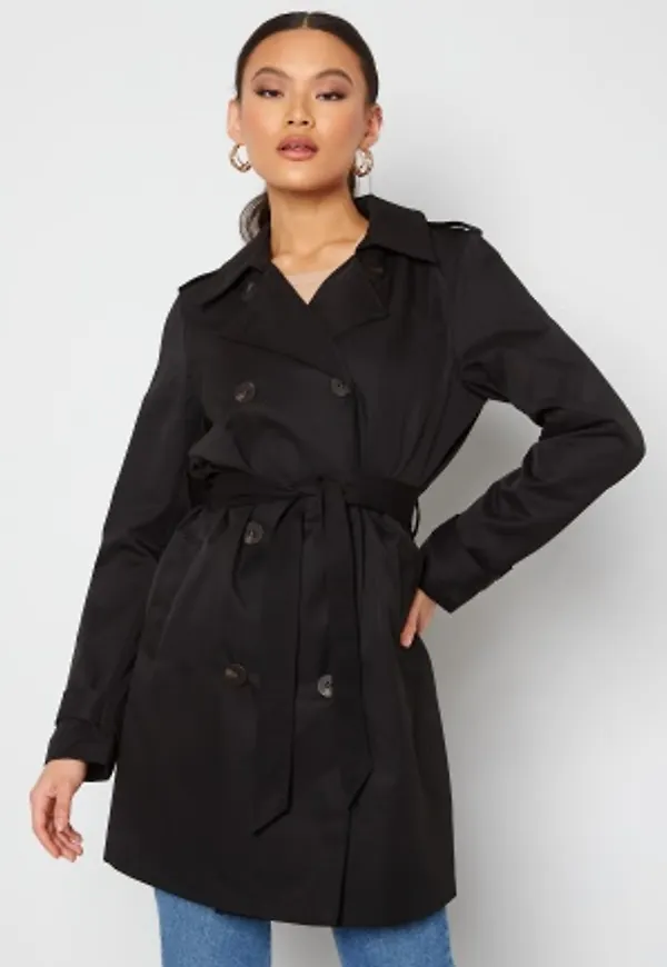VILA Movement New Trenchcoat Black 36