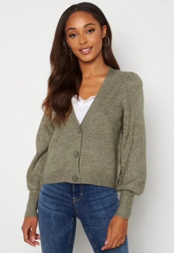 JDY Drea L/S Short Cardigan Mermaid L