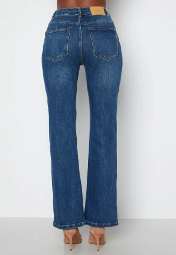 VERO MODA Saga HR S Flared Jeans Dark Blue Denim XL/32