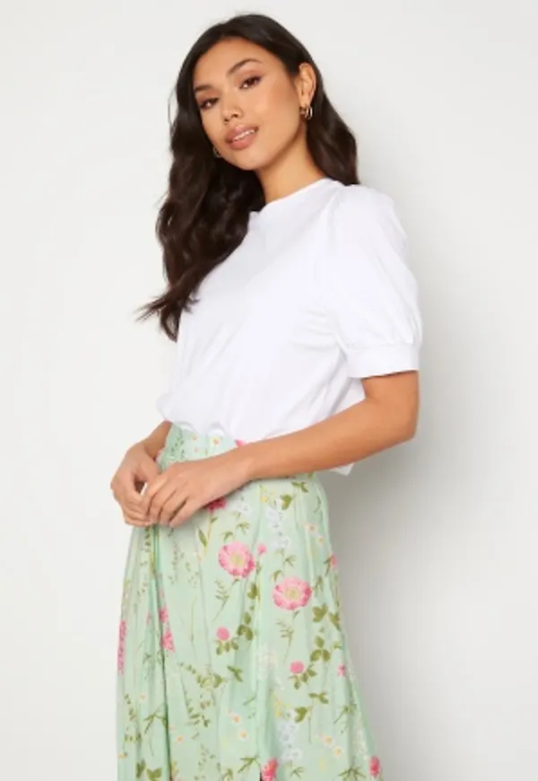 VERO MODA Kerry 2/4 O-Neck Top Bright White XL