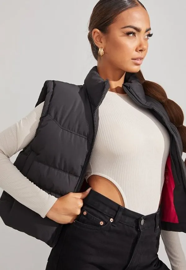 JJXX Jxruby Note Puffer Vest Sn Västar