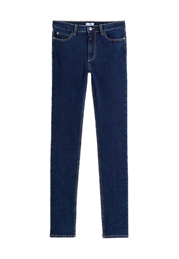 La Redoute - Bekväma slim push-up jeans - Blå