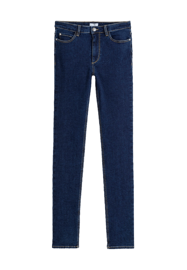 La Redoute - BekvÃ¤ma slim push-up jeans - BlÃ¥