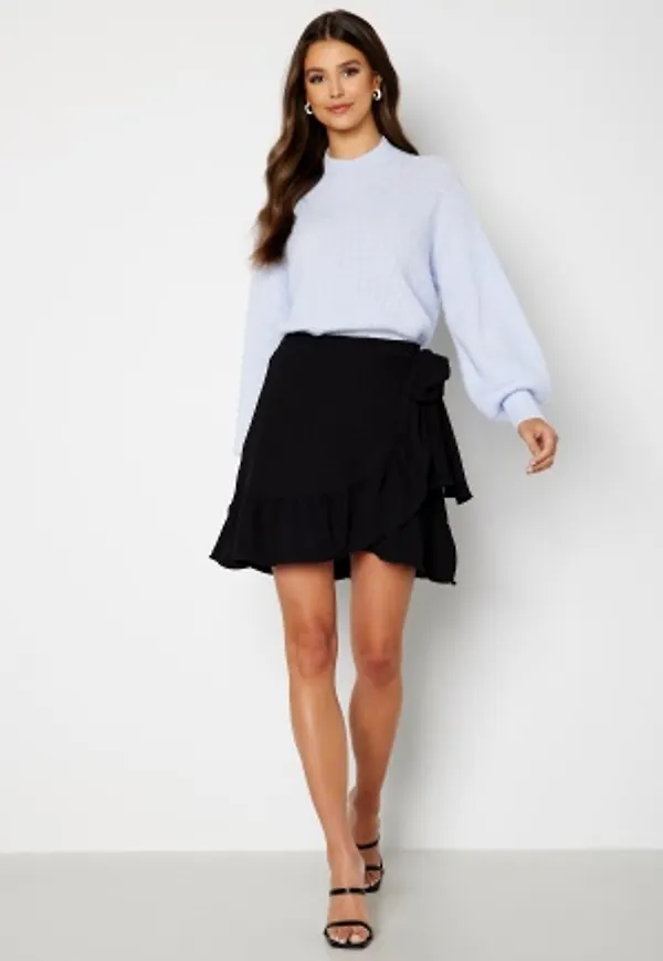 VERO MODA Cita Bobble Wrap Skirt Black XS
