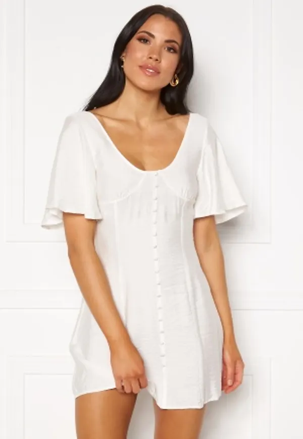 Ivyrevel Button Up Corset Dress White 34