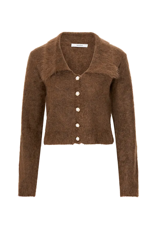 Gestuz - Cardigan MandaGZ Cardigan - Brun
