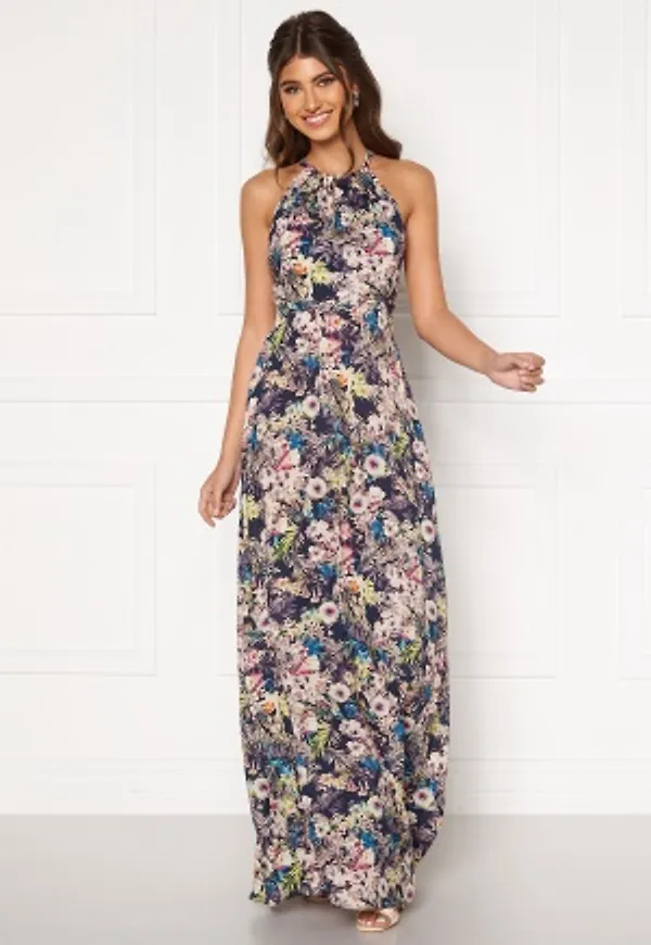 Zetterberg Couture Safira Long Flower Dress Flower print 40