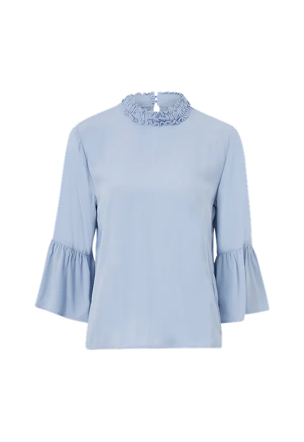 JDY - Blus jdyKira 3/4 Top Wvn - Blå
