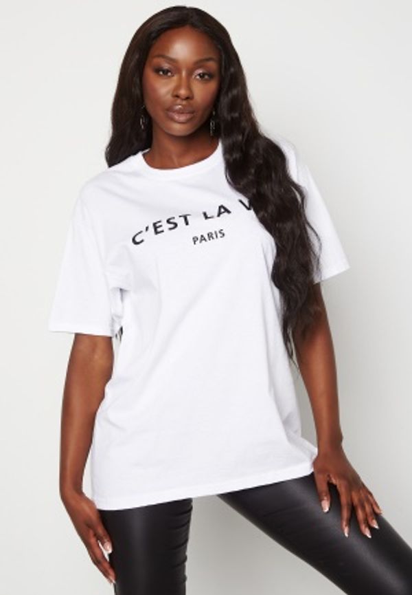 AX Paris Cest La Vie T-shirt White M/L