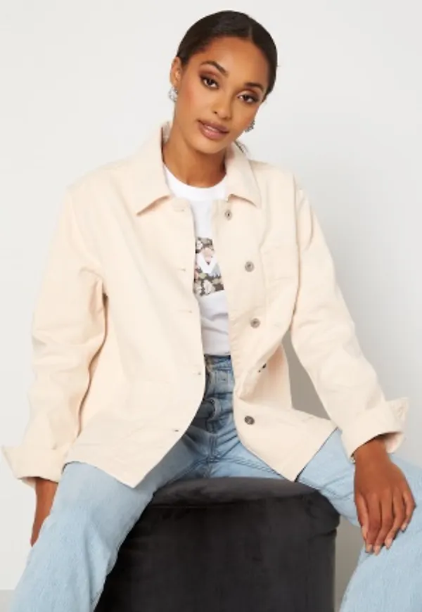 GANT Organic Cotton Shirt Jacket 113 Eggshell XXL