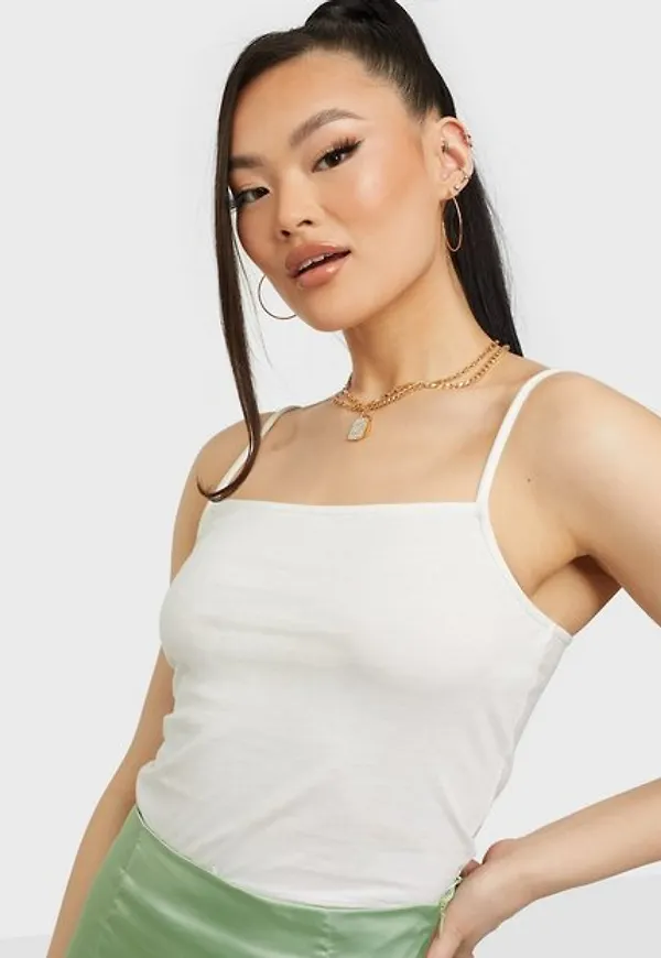 Vila Vidreamers Cropped Singlet Top/Su Linnen