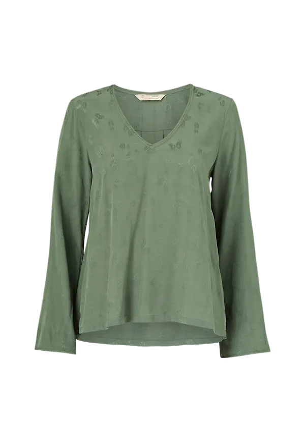 Odd Molly - Blus Puzzle Me Together Blouse - Grön