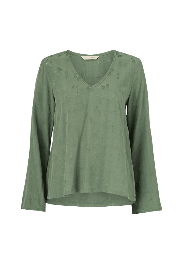 Odd Molly - Blus Puzzle Me Together Blouse - GrÃ¶n
