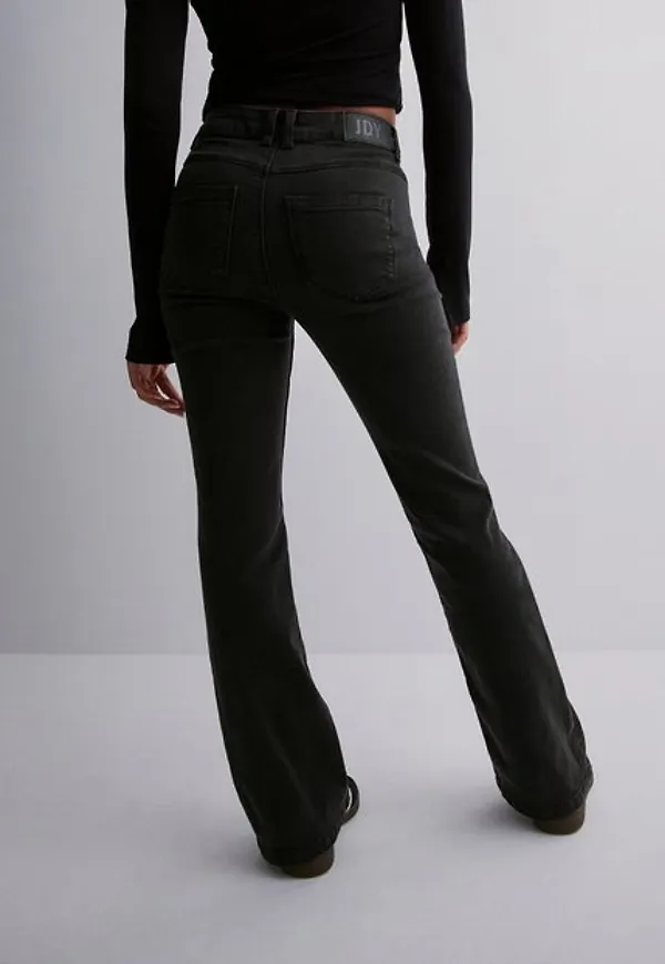 Jacqueline de Yong Jdynewflora Hw Flared DG30 Dnm Noos Bootcut & Flare