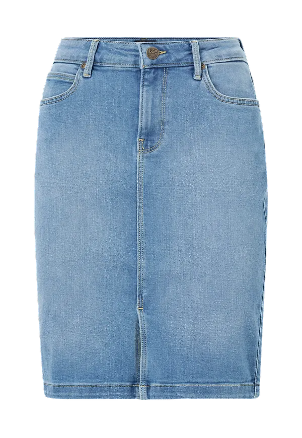 Lee - Jeanskjol Pencil Skirt - Blå
